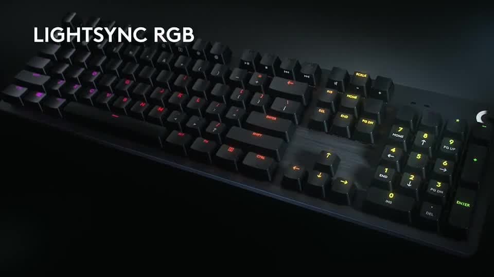 Logitech G512 Carbon คีย์บอร์ดเกมมิ่งเชิงกล RGB GX Blue - TH/ENG