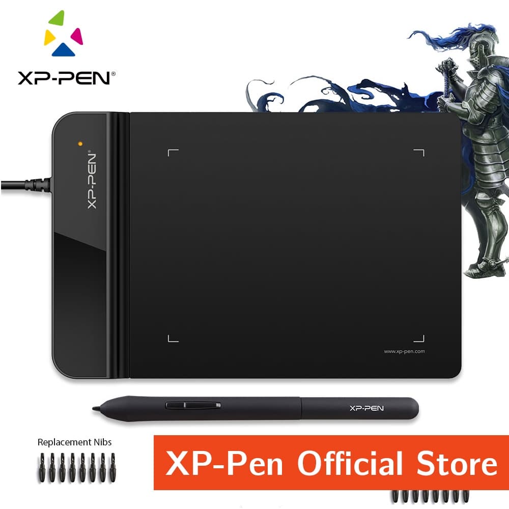 XPPen Star G430S OSU แท็บเล็ตวาดภาพกราฟิก 8192 ระดับ พร้อมปากกาไร้แบตเตอรี่