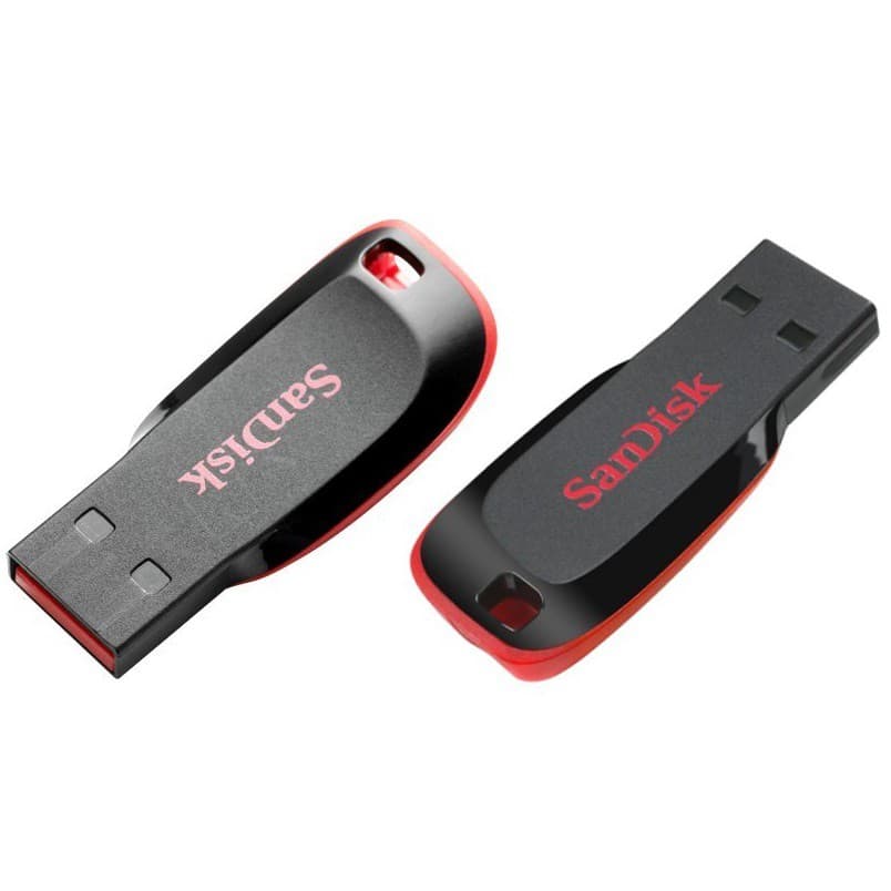 SanDisk Cruzer Blade USB 64GB แฟลชไดร์ฟ ดีไซน์กะทัดรัด USB 2.0