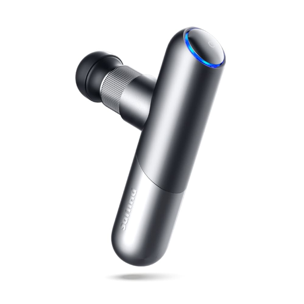 Philips Mini Massage Gun PPM7501 ปืนนวดไฟฟ้าขนาดเล็ก 6 หัว 5 ระดับ นวดคลายกล้ามเนื้อ