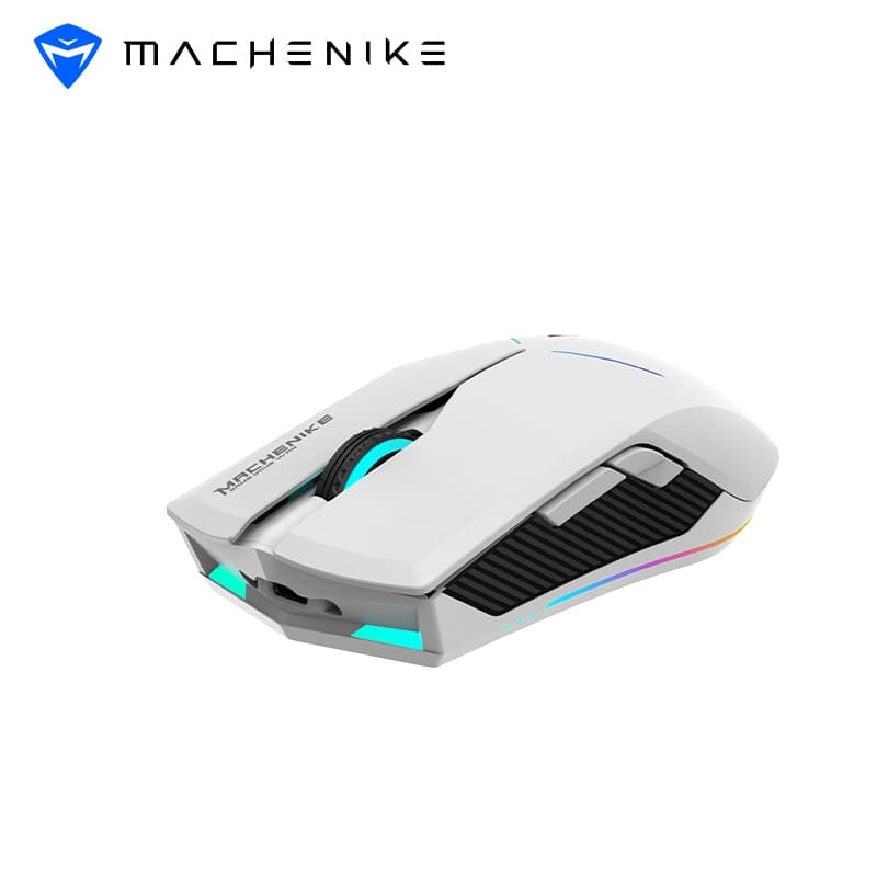 Machenike M721 เมาส์เกมมิ่ง Tri-Mode Bluetooth/USB 2.4G RGB 10,000 DPI แบต 1000mAh