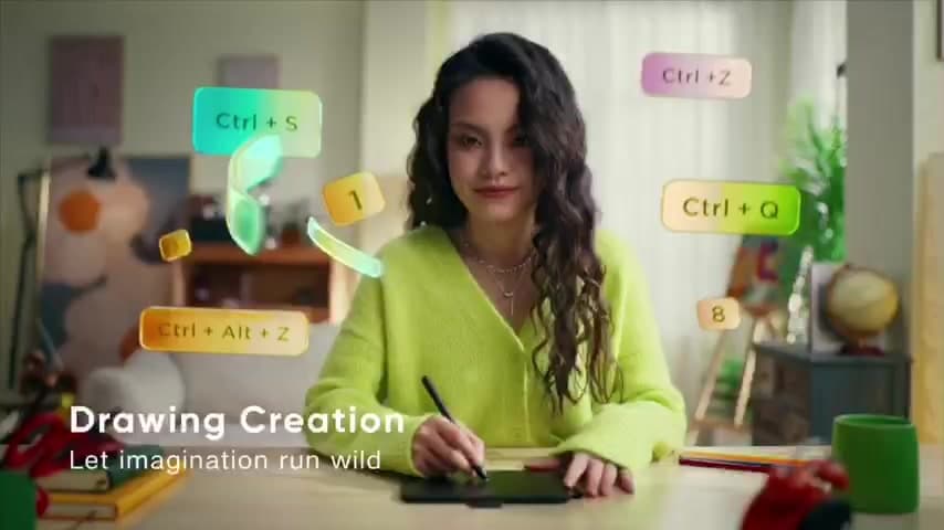 XPPen Deco 640 แท็บเล็ตปากกา 16K สำหรับวาดภาพและเล่น OSU! image 1