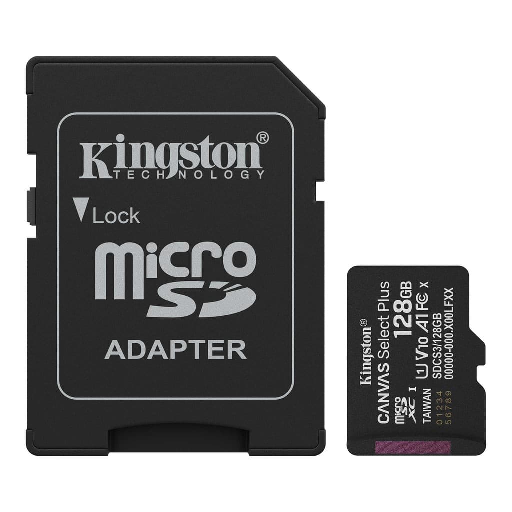 Kingston การ์ด microSD Canvas Select Plus UHS-I Class 10 ความเร็ว 150MB/s (64GB/128GB/256GB)
