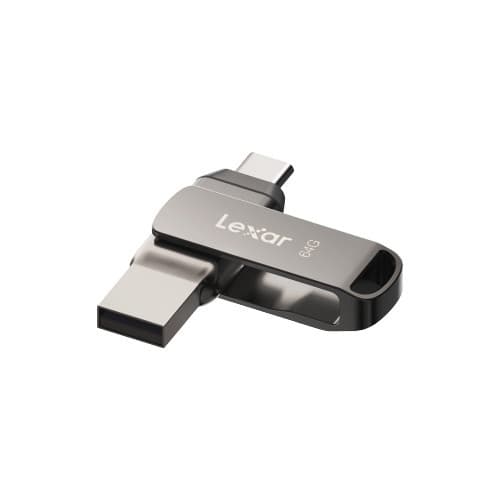 LEXAR Dual Drive D400 แฟลชไดรฟ์ 2-in-1 USB Type-C/A ความจุ 32GB/64GB/128GB