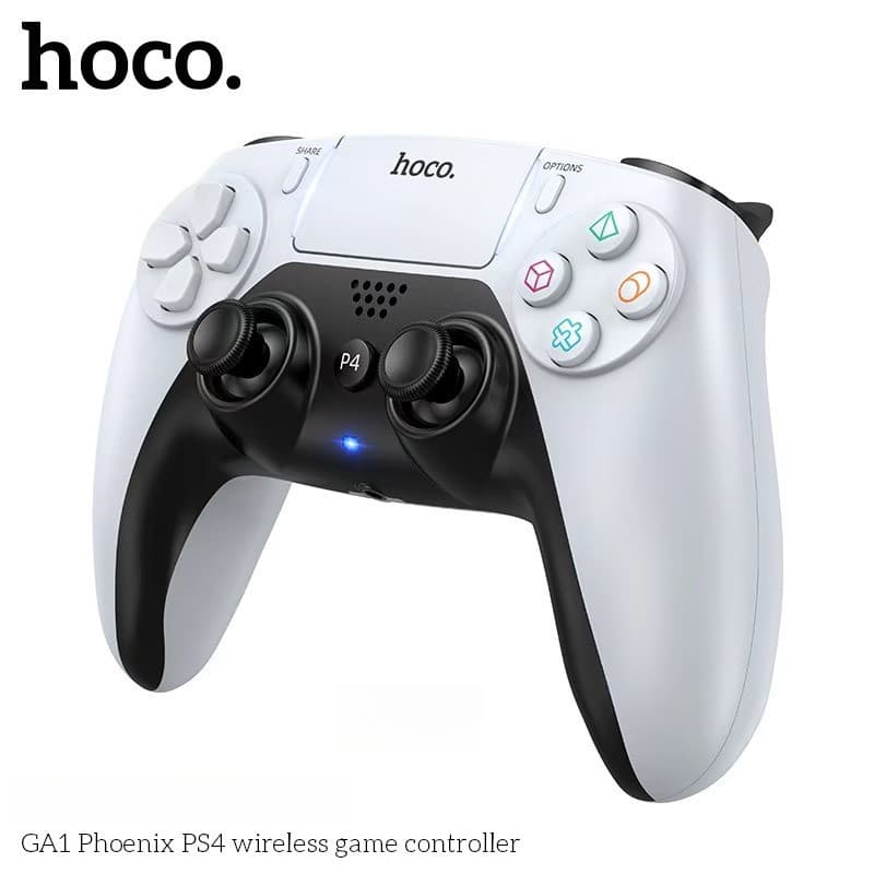 HOCO GA จอยเกมไร้สาย & มีสาย สั่นสมจริง รองรับ PS4/PC เล่นได้ทุกแพลตฟอร์ม