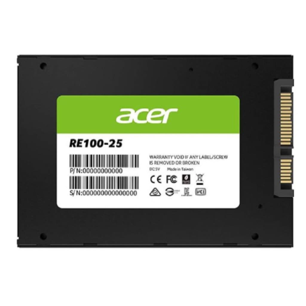 ACER RE100 SSD SATA 2.5 นิ้ว ความจุ 256/512GB เร็วแรงสุดใจ