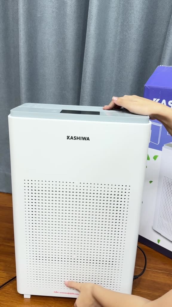 Kashiwa เครื่องฟอกอากาศ IM-004 ขนาด 45 ตรม. กรองฝุ่น PM 2.5 HEPA 12 - อากาศสะอาดบริสุทธิ์