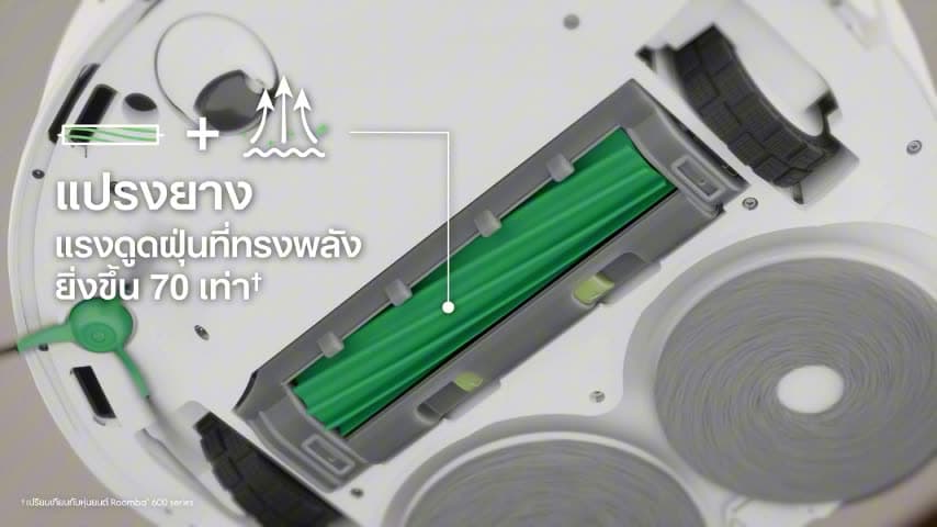 iRobot Roomba Plus 405 Combo หุ่นยนต์ดูดฝุ่นและถูพื้นพร้อมแท่นชาร์จ AutoWash™