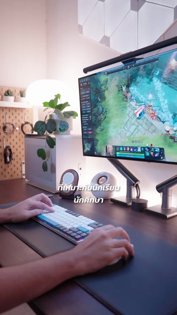 Gconic A75 MK II คีย์บอร์ดบางเบา 75% Mechanical พร้อม RGB และ AI Assistant