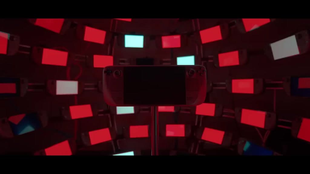 Steam Deck OLED เครื่องเล่นเกม 512GB/1TB จอ HDR สีสด แบตนาน ดาวน์โหลดเร็ว