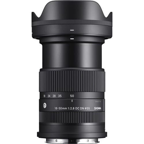 เลนส์ Sigma 18-50mm F2.8 DC DN มุมกว้าง น้ำหนักเบา สำหรับกล้องมิเรอร์เลส