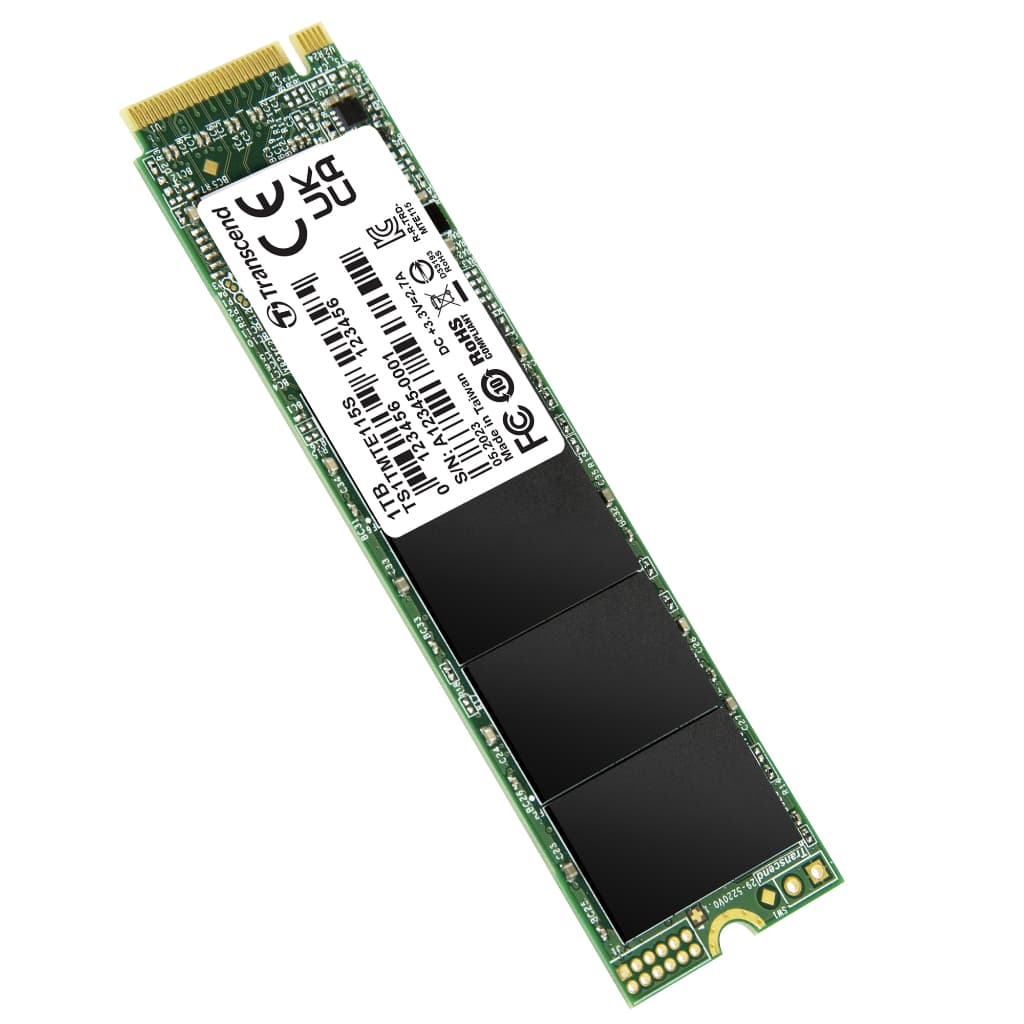 Transcend M.2 NVMe SSD 1TB - ความเร็วสูง รับประกัน 5 ปี 400 TBW