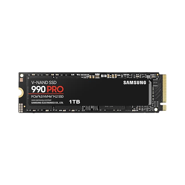 SAMSUNG 990 PRO M.2 SSD PCIe 4.0 ความเร็ว 7,450 MB/s | 1TB/2TB/4TB