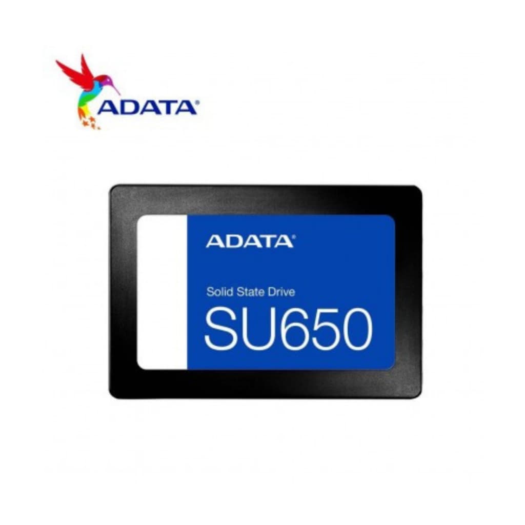 ADATA SU650 SSD 256GB/512GB SATA III ความเร็วสูง 520MB/s อัปเกรดพีซีทันใจ