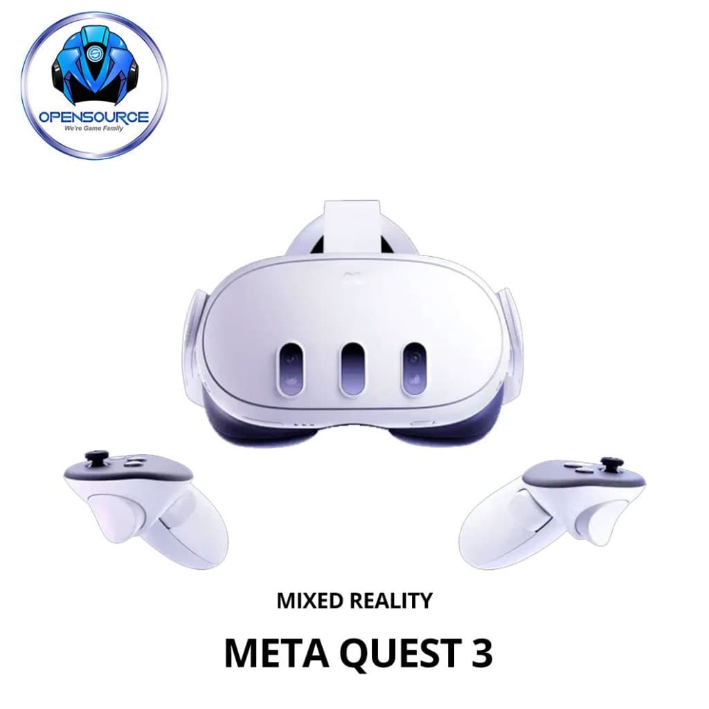 Meta Quest 3 & 3S แว่น VR ของแท้ 512GB/128GB/256GB รองรับ MR/VR ความละเอียดสูง