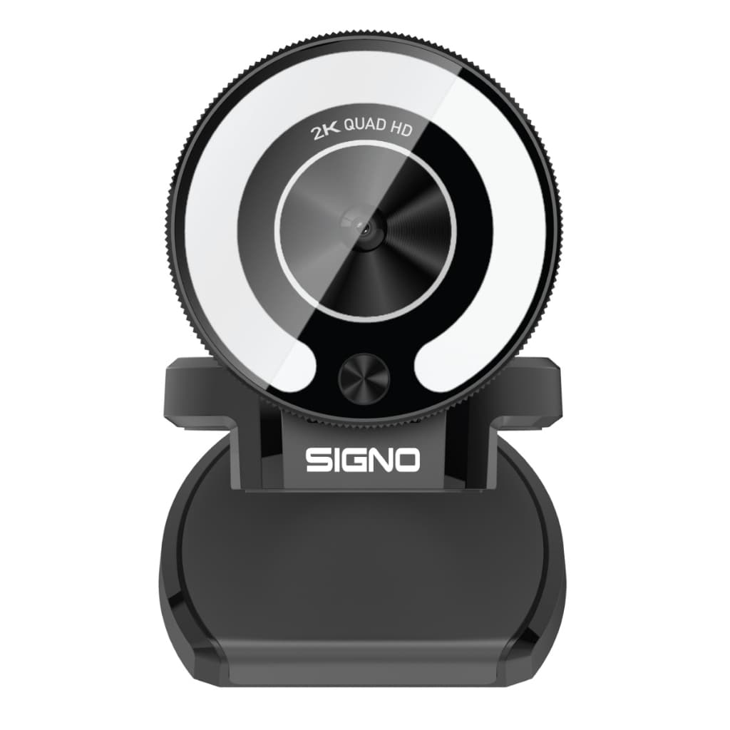 กล้องเว็บแคม SIGNO E-Sport 2K Quad HD WB-401 คมชัด 2560P มุมกว้าง 110°