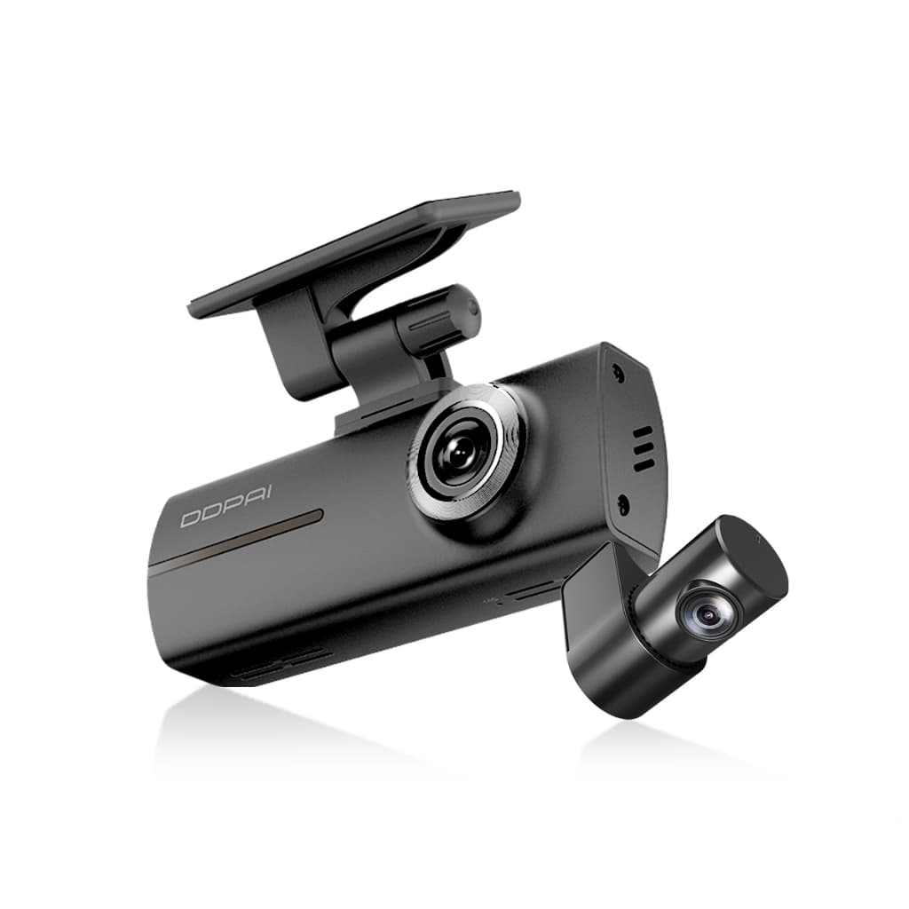DDPAI N1 Dual Dash Cam กล้องติดรถยนต์ 1296P HD มุมกว้าง 135° ควบคุมผ่านแอป