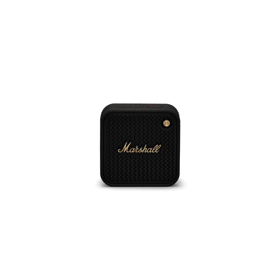 MARSHALL Willen II Black & Brass ลำโพงบลูทูธพกพา เสียงเบสหนักแน่น เล่นต่อเนื่อง 17 ชม.