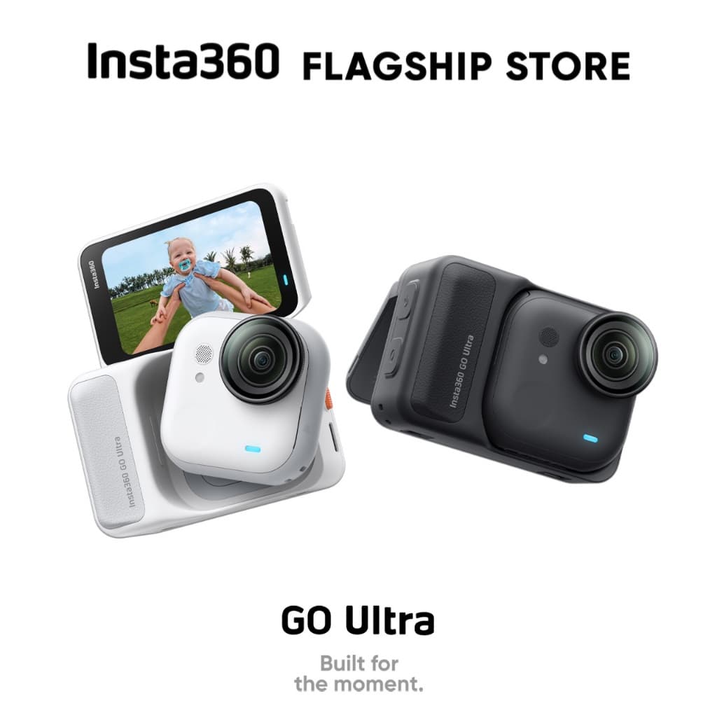 Insta360 GO Ultra กล้องแอคชั่น 4K ขนาดกระทัดรัด เชื่อมต่อทุกที่ ทุกเวลา