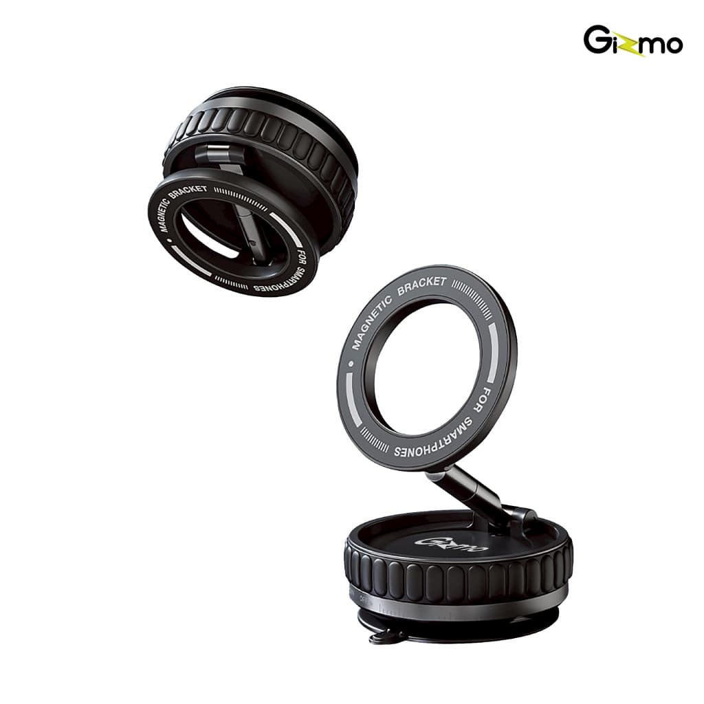 Gizmo GH-063 ที่วางโทรศัพท์ในรถยนต์แม่เหล็ก หมุน 360° ติดแน่น ใช้งานสะดวก