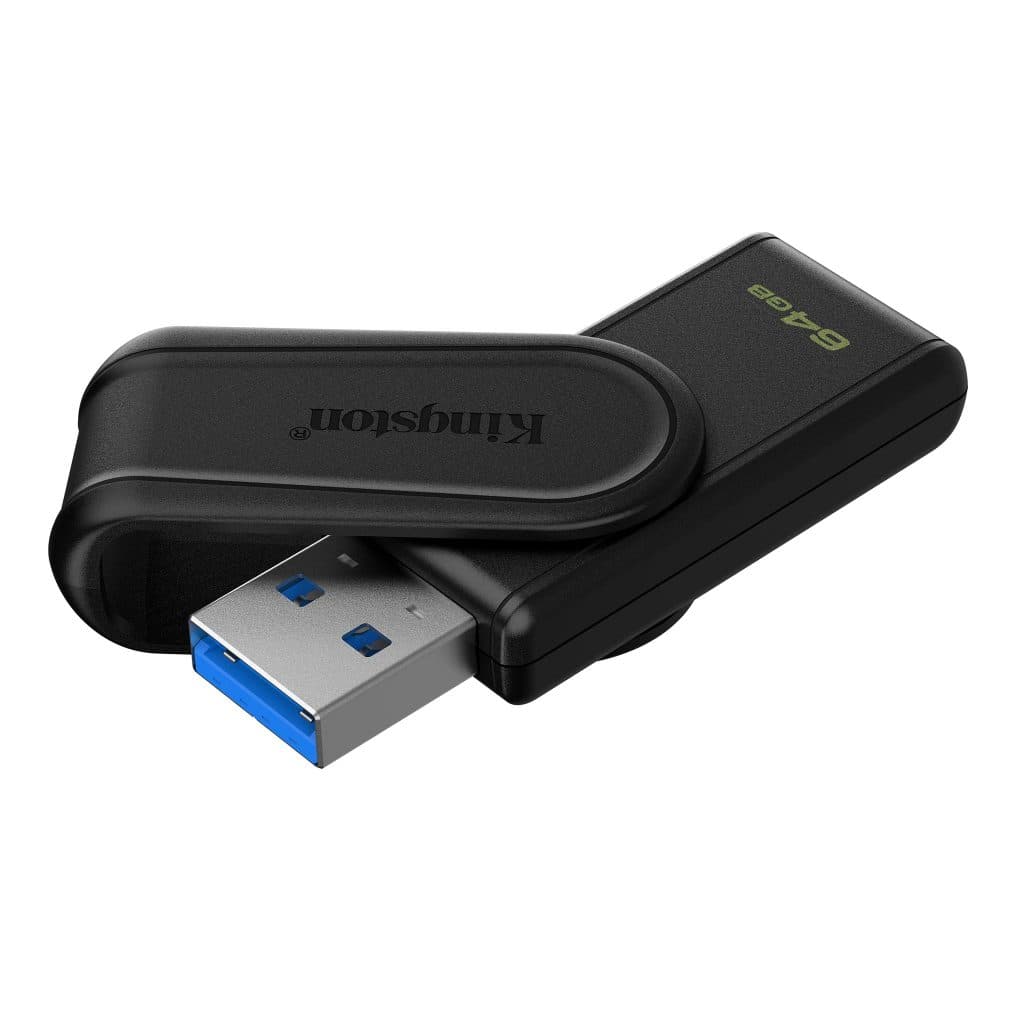 Kingston DataTraveler Exodia S USB 3.2 Flash Drive 64GB/128GB/256GB พกพาสะดวก ความจุใหญ่