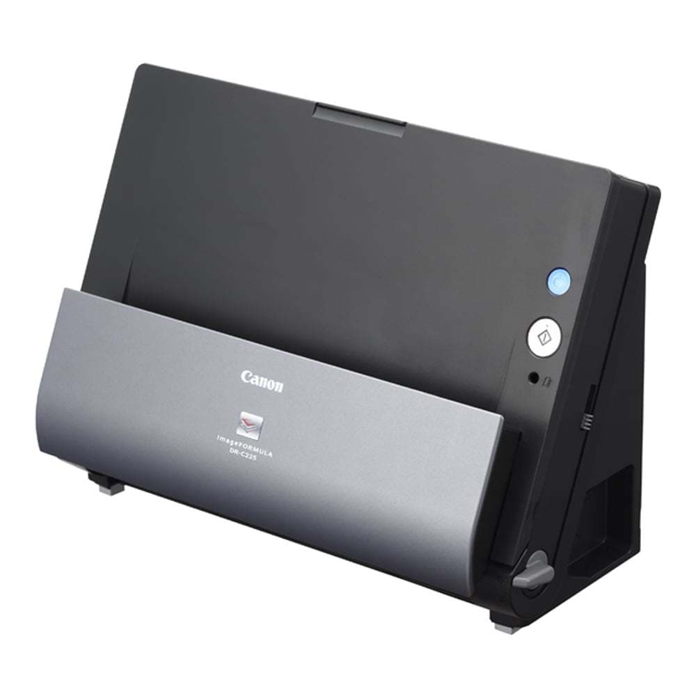 สแกนเนอร์ Canon DR-C225 II ความเร็วสูง 25 แผ่น/นาที รองรับ Windows/macOS