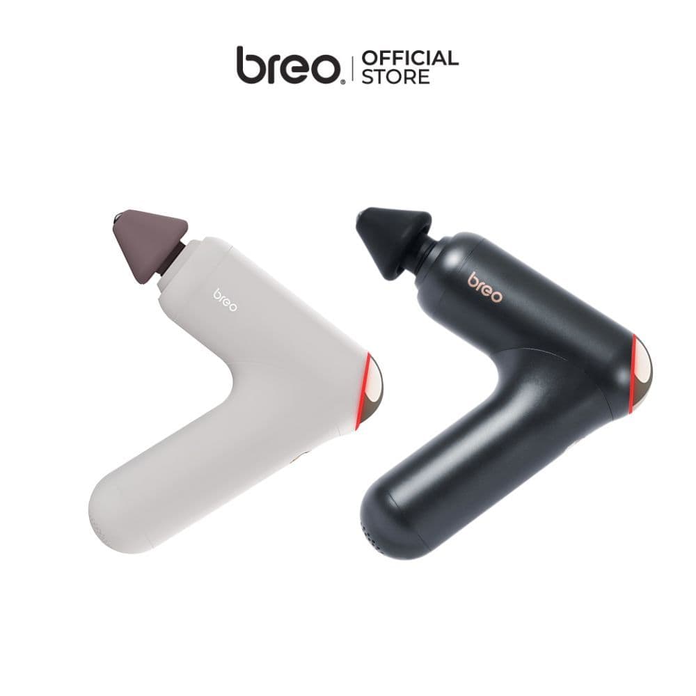 Breo Massage Gun7 ปืนนวดกล้ามเนื้อ ระบบประคบอุ่น ดีไซน์ทันสมัย นวดลึกถึง 10MM