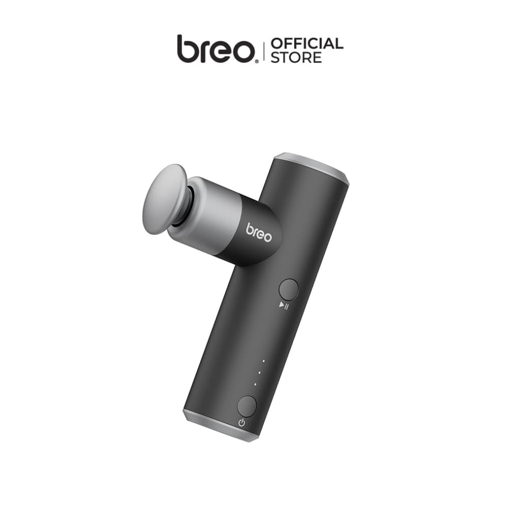 breo รุ่น Massagun S1 ปืนนวดกล้ามเนื้อพกพา ดีไซน์มินิมอล เบาแรง 220g
