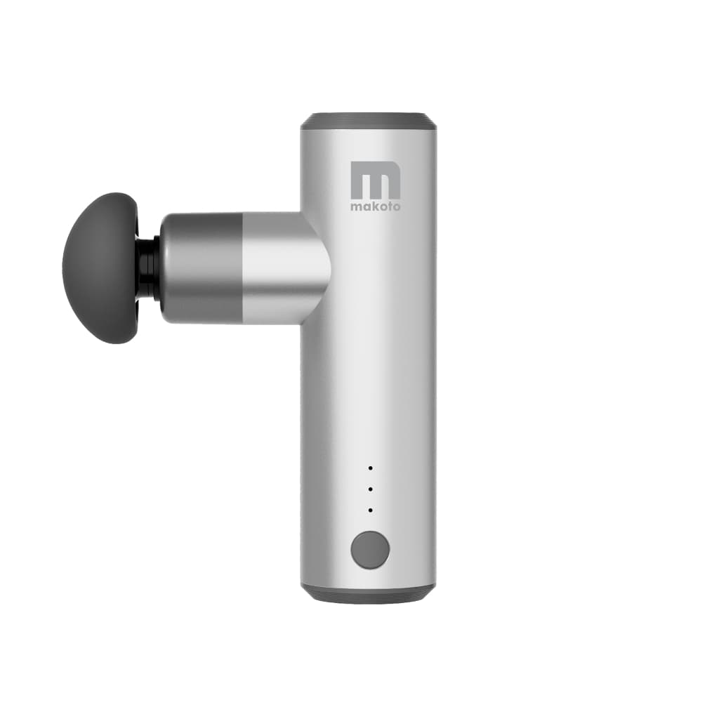 Makoto My Gun เครื่องนวดไฟฟ้า ปืนนวดมือถือ 4 ระดับ พร้อมหัวนวด 4 แบบ