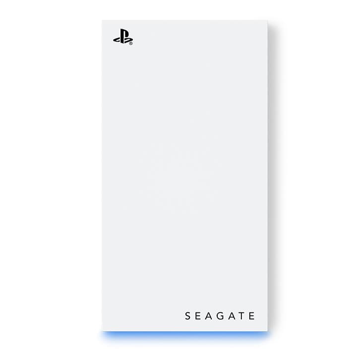 Seagate 2TB Game Drive สำหรับ PS5/PS4 SSD พกพา พร้อมไฟ LED สีน้ำเงิน