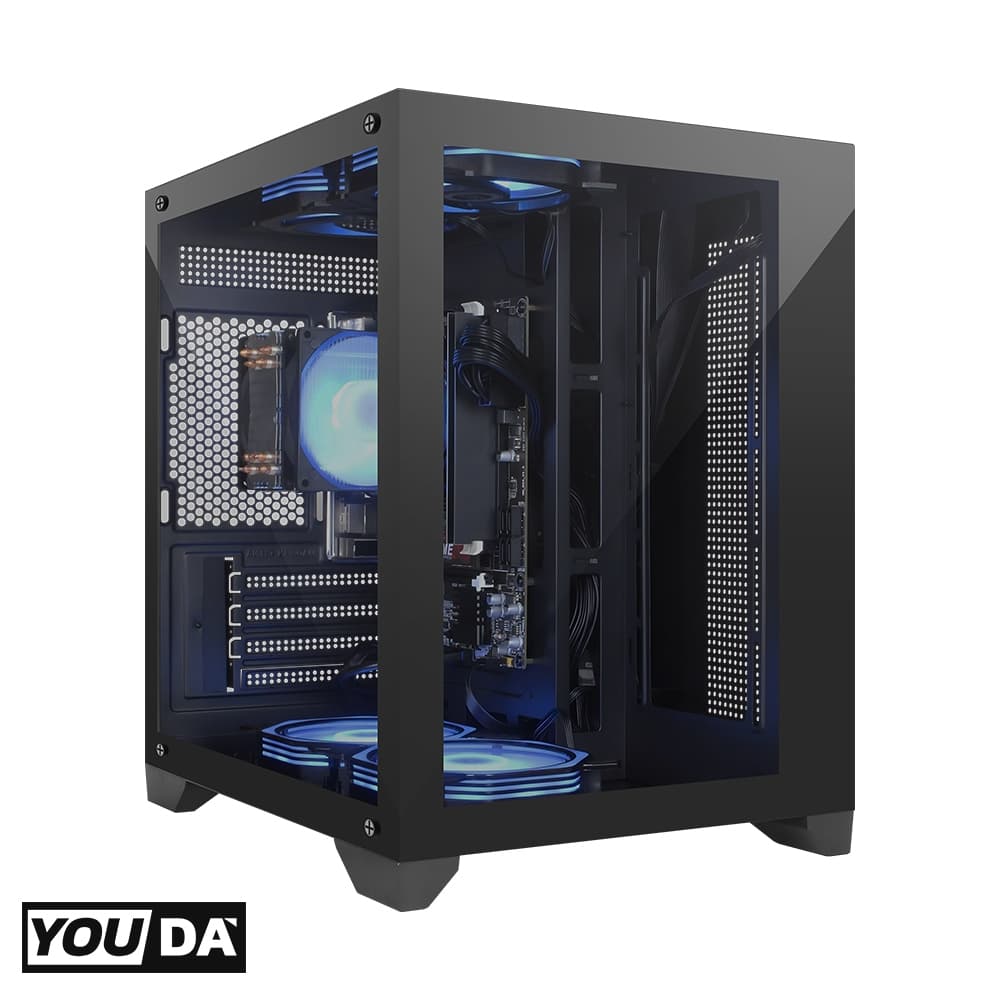 YOUDA Core i7 คอมพิวเตอร์ พร้อมใช้งานทันที RAM 4GB-16GB SSD 128GB-1TB เล่นเกมได้