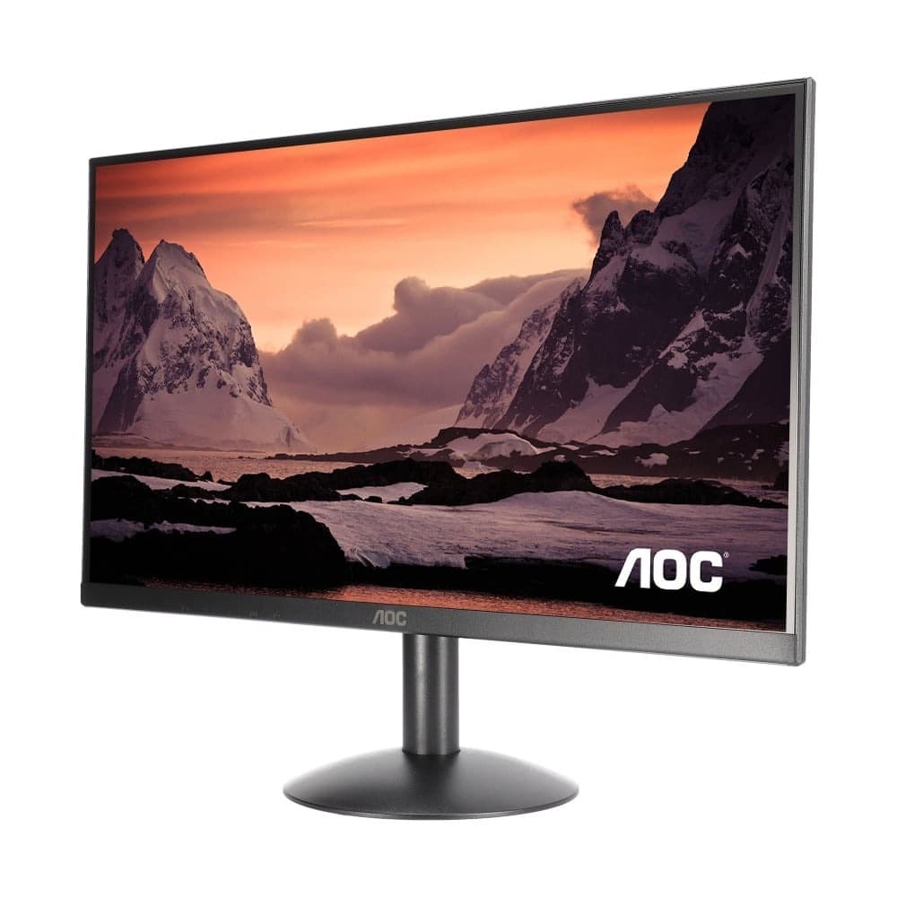 AOC จอ 21.5 นิ้ว VA 120Hz แสดงผลคมชัด มุมมองกว้าง ไร้กรอบ