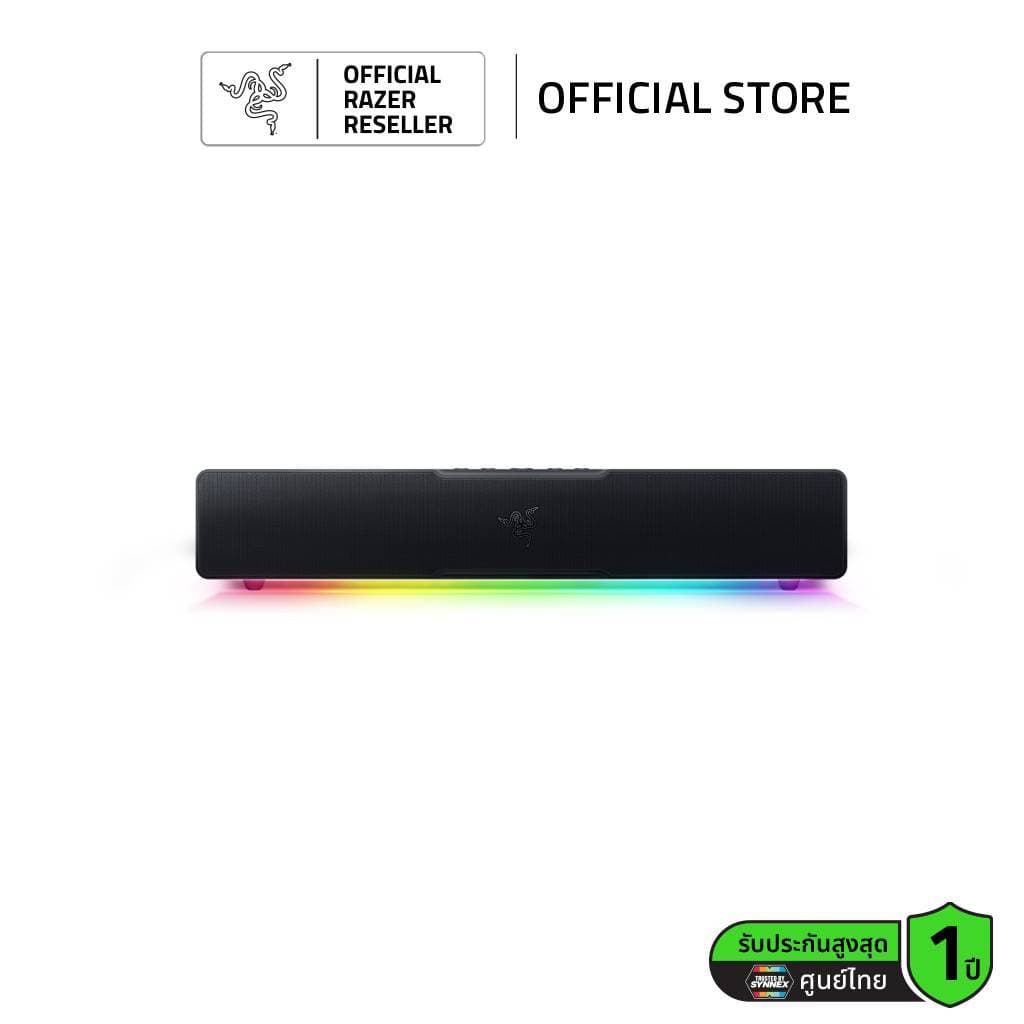 Razer Leviathan V2 X ซาวด์บาร์เกมมิ่ง Compact เชื่อมต่อ Bluetooth 5.0 & USB-C