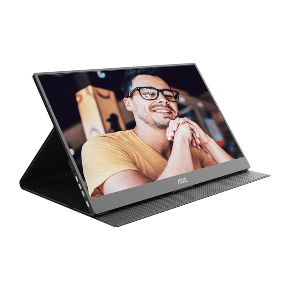 AOC จอมอนิเตอร์พกพา 15.6" IPS FHD 60Hz รุ่น 16T20 พร้อมสาย HDMI/Display Port