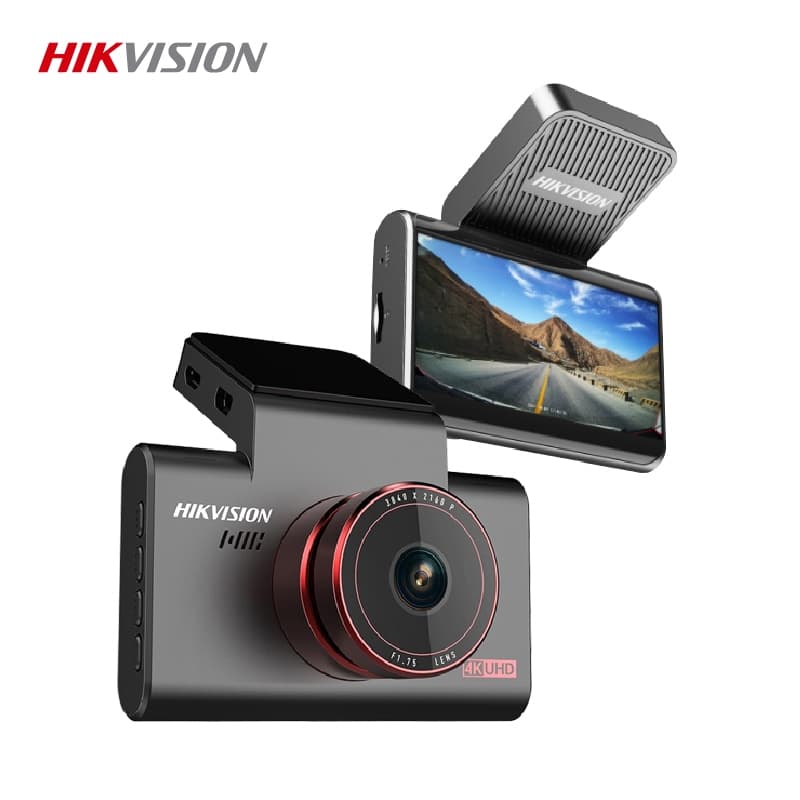 HIKVISION C6S C6PRO C6 กล้องติดรถยนต์ 2160P GPS มุมกว้าง 135° บันทึกกลางคืนชัดเจน