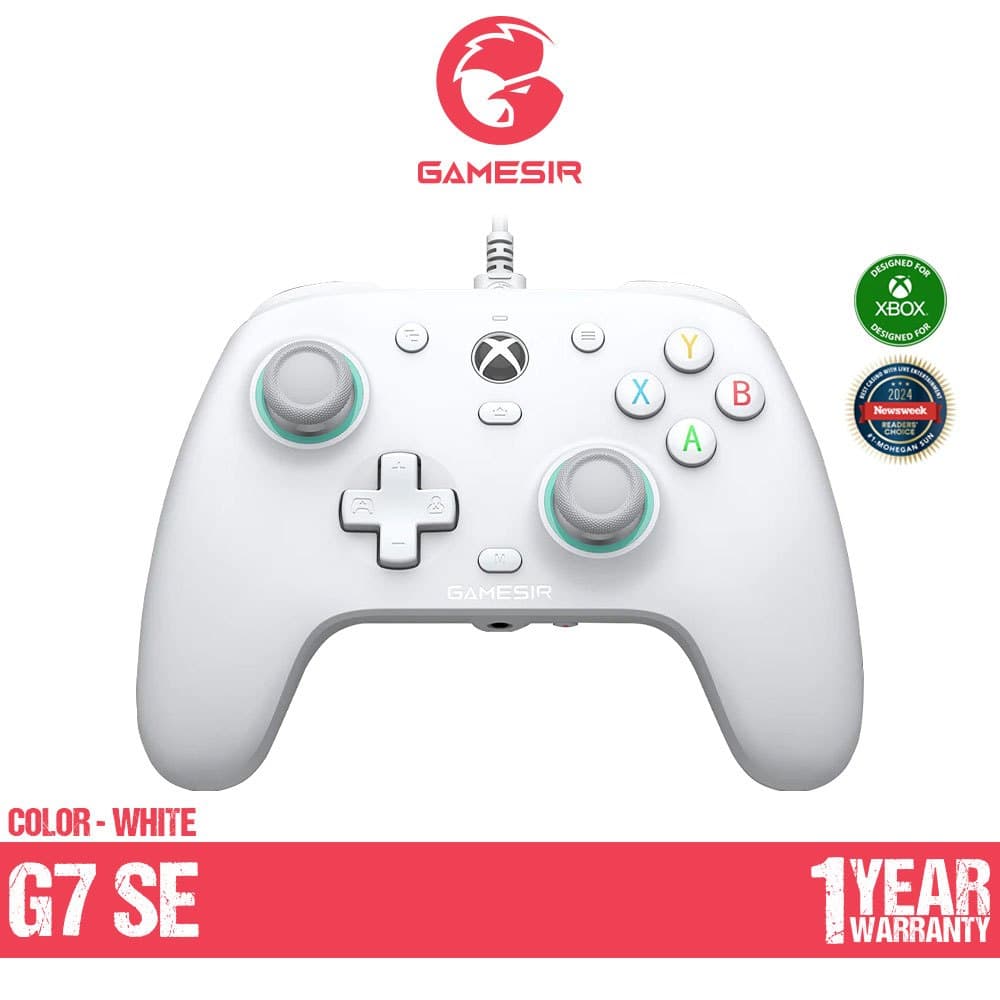 GameSir G7 SE จอยเกมมีสาย Hall Effect สำหรับ Xbox & PC ป้องกันจอยดริฟต์