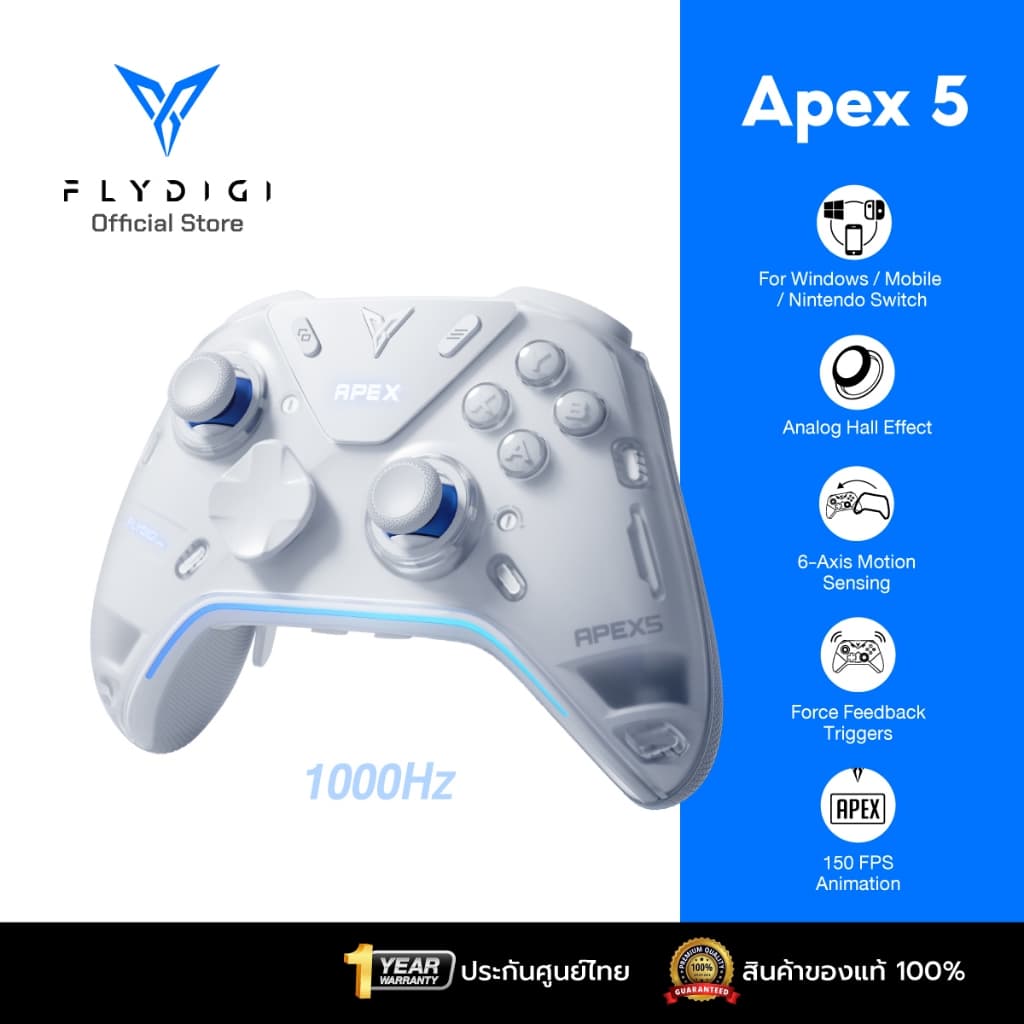 Flydigi Apex5 จอยเกม สำหรับ PC, มือถือ, Nintendo Switch