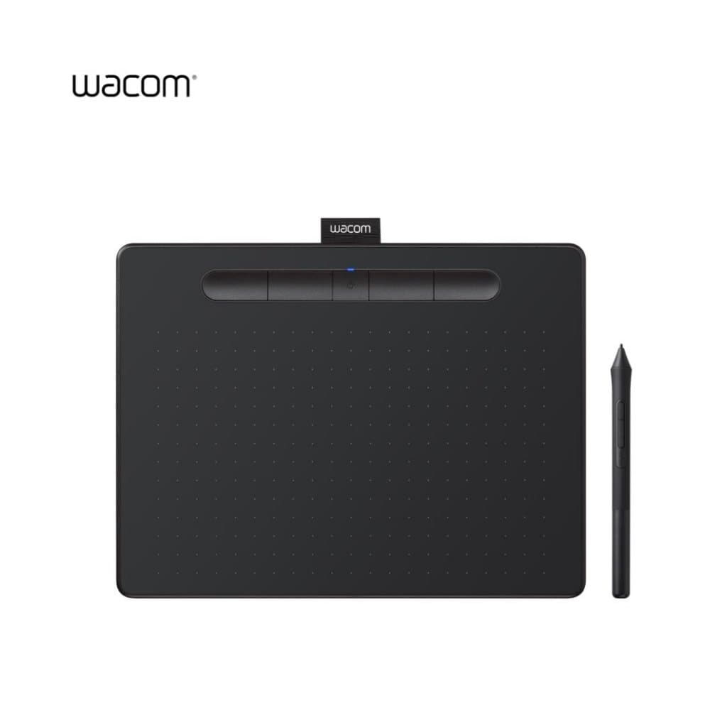 Wacom Intuos M Bluetooth แท็บเล็ตกราฟิกพร้อมปากกา 4096 ระดับแรงกด