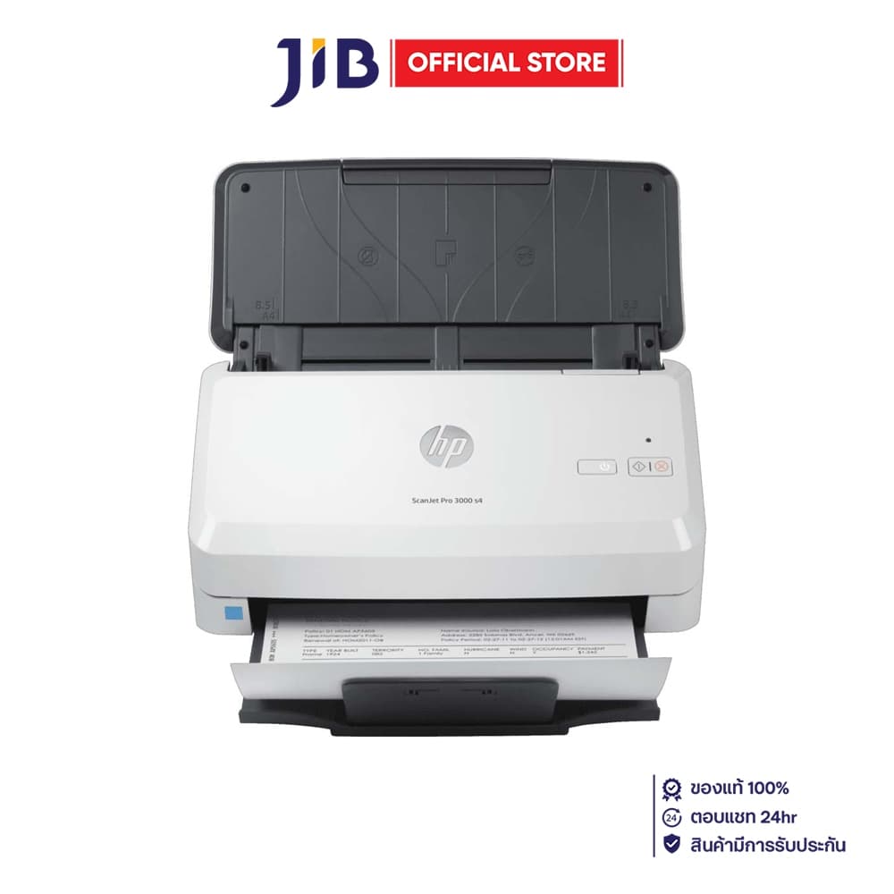 SCANNER HP ScanJet Pro 3000 S4 สแกนเนอร์ฟีดเอกสาร 40 ppm เชื่อมต่อ USB 3.0 image 1
