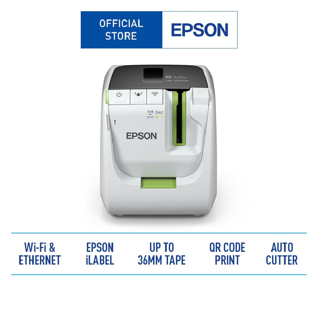 Epson LW-1000P เครื่องพิมพ์ฉลาก Wi-Fi อัจฉริยะ พิมพ์เร็ว คมชัด