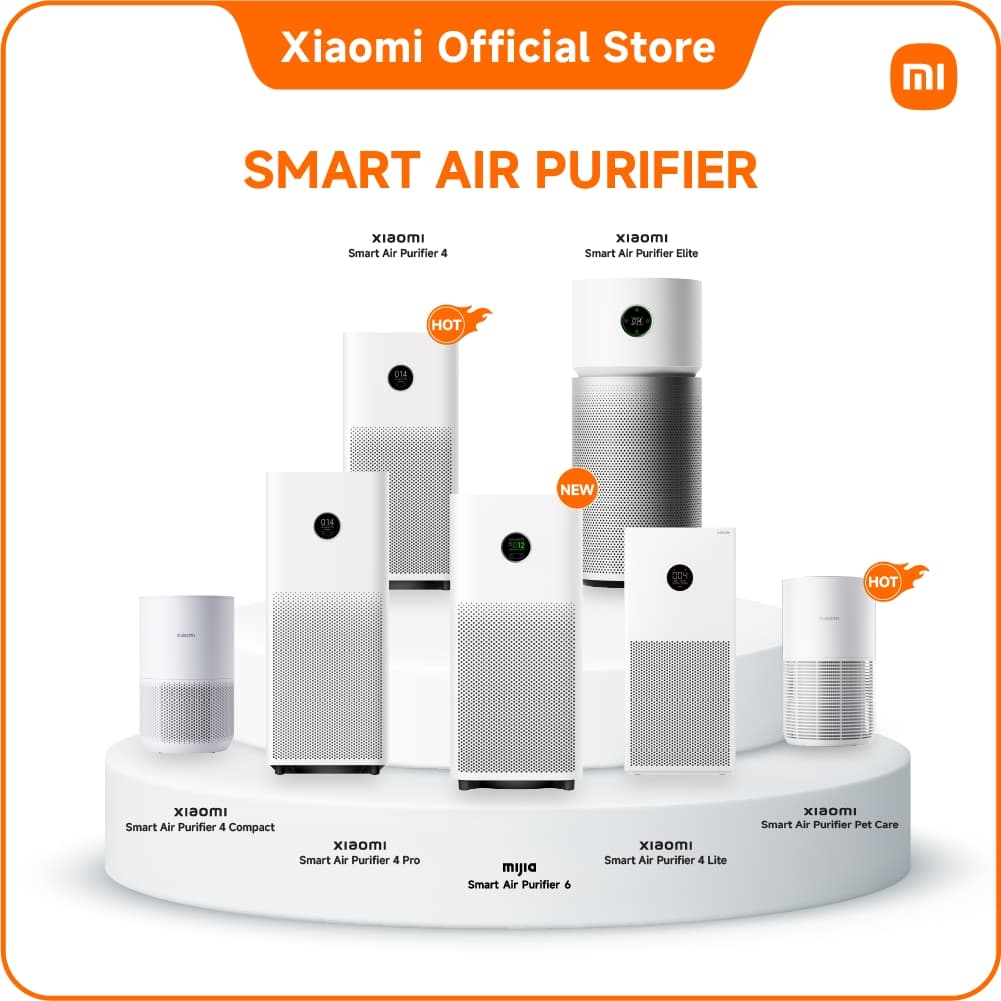 10 อันดับ Air Purifier, เครื่องฟอกอากาศ ยี่ห้อไหนดี กรองฝุ่น PM2.5 เงียบ ประหยัดไฟ 2026 ยอดนิยม