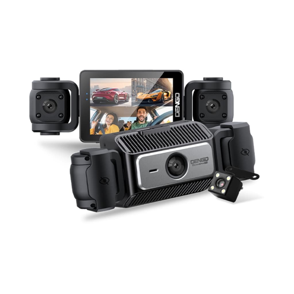 Dengo Vision 4 Wifi กล้องติดรถยนต์ 4 ตัว FullHD เชื่อม Wifi จอดรถปลอดภัย