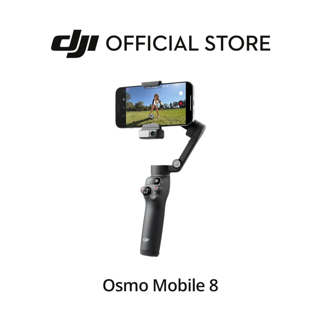 DJI Osmo Mobile 8 | ไม้กันสั่นสมาร์ทโฟน 3 แกน | หมุนกล้อง 360°