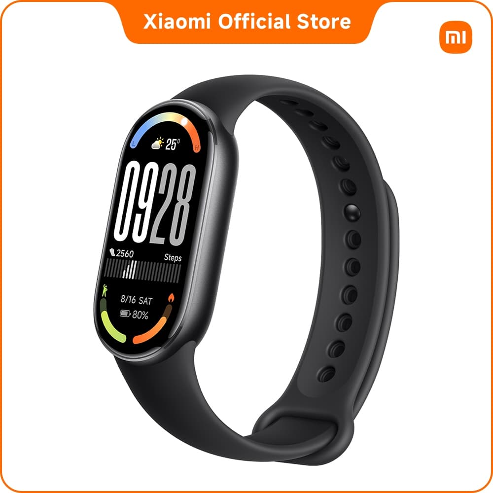 Xiaomi Smart Band 10 สมาร์ทวอช วัดหัวใจ ติดตามนอน 150 โหมด จอ AMOLED 1.72" แบต 21 วัน