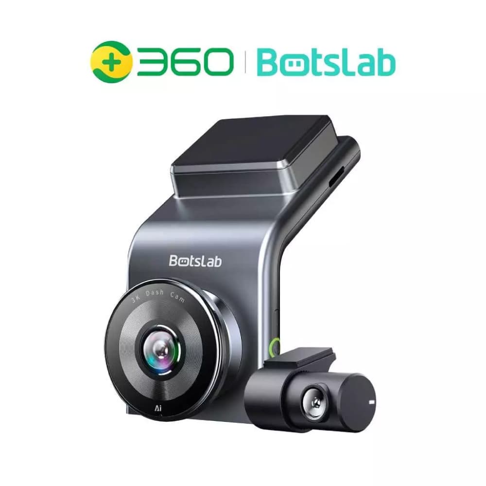 360 Botslab G300H Pro กล้องติดรถยนต์ 2K มุมมองกว้าง 140° GPS ในตัว