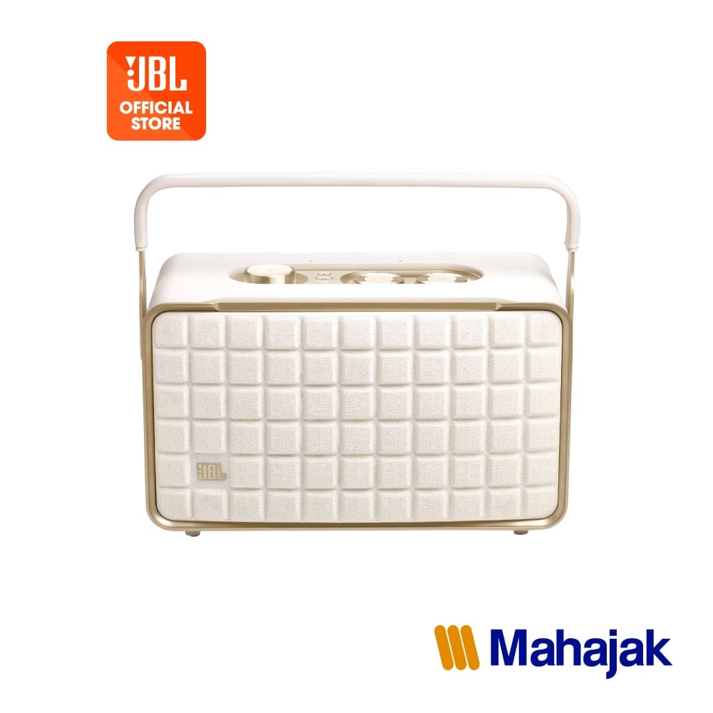 JBL Authentics 300 ลำโพงสมาร์ทโฮม Retro เชื่อมต่อ Wi-Fi/Bluetooth แบตในตัว 8 ชม.