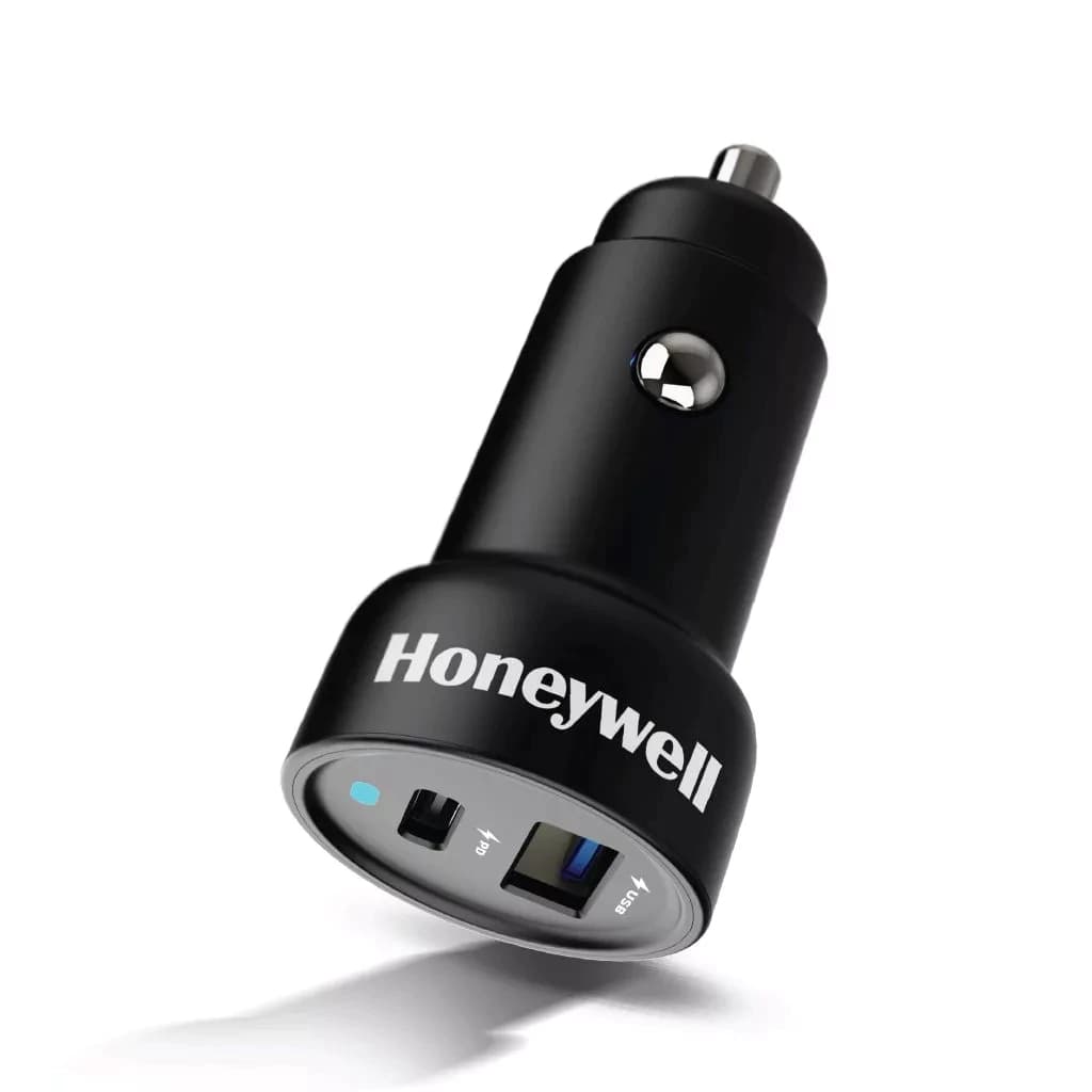 Honeywell Micro CLA Smart Car Charger PD 20W QC 3.0 ชาร์จเร็ว 2 พอร์ต USB Type C/A